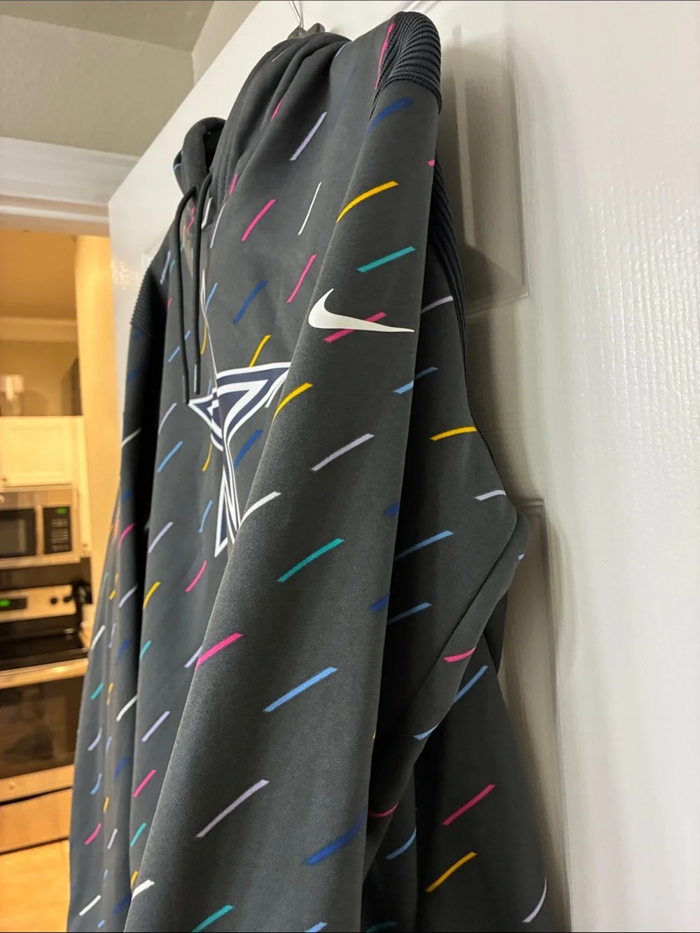 Dallas Cowboys Gray Crucial Catch Hooded Sweatshirt